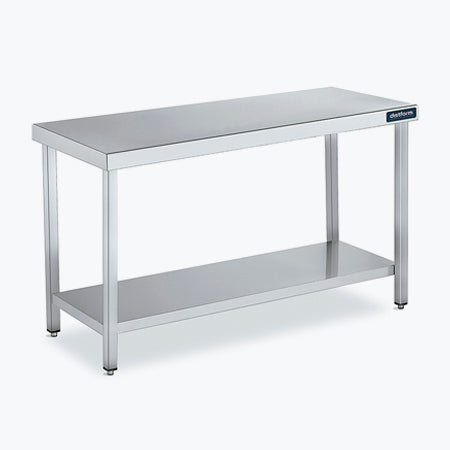 Mesa central con 1 estante