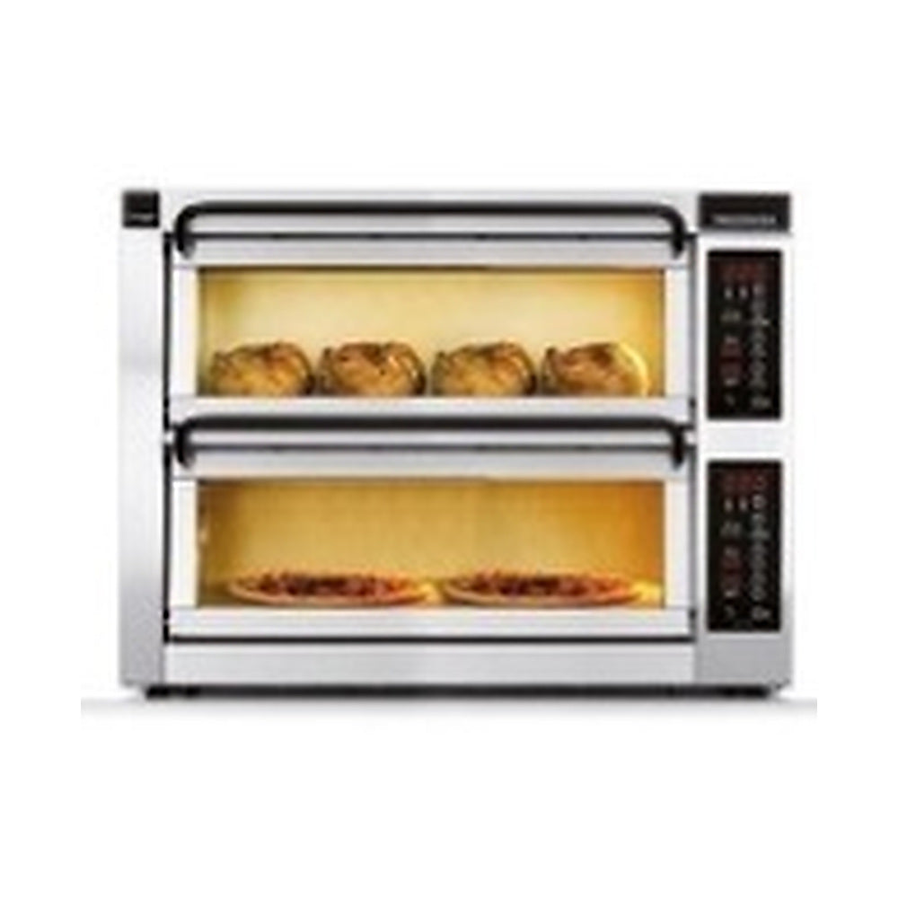 Horno de sobremesa PizzaMaster PM 352ED-2 — 2 cámaras, 2 piedras