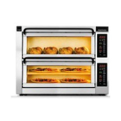 Horno de sobremesa PizzaMaster PM 352ED-3 — 2 cámaras, 3 piedras