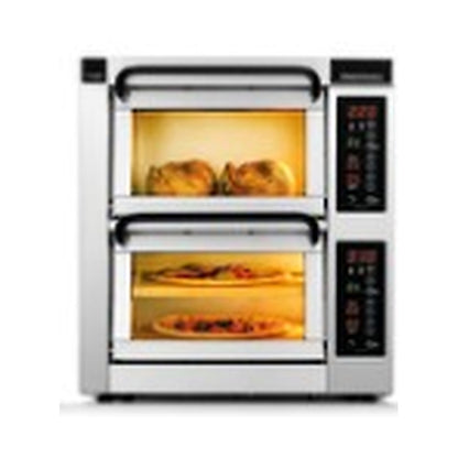 Horno de sobremesa PizzaMaster PM 352ED-3 — 2 cámaras, 3 piedras