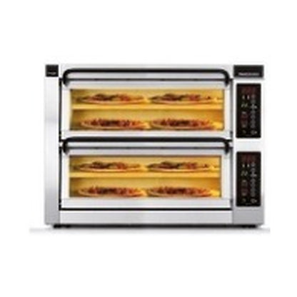 Horno de sobremesa PizzaMaster PM 352ED-4 — 2 cámaras, 4 piedras